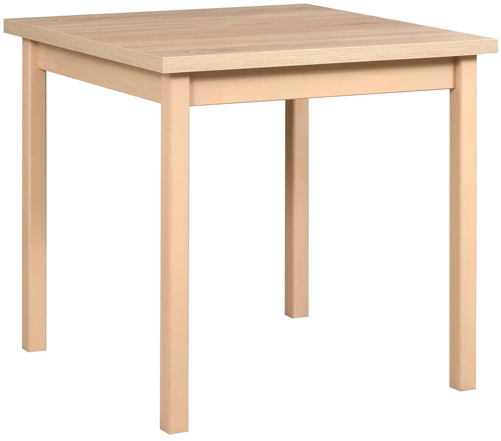 SELSEY Stół drewniany do jadalni Vismito 80x80 cm dąb sonoma