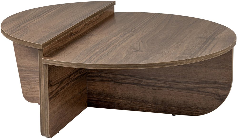 SELSEY Stolik kawowy Hypnesse o nieregularnym kształcie orzech