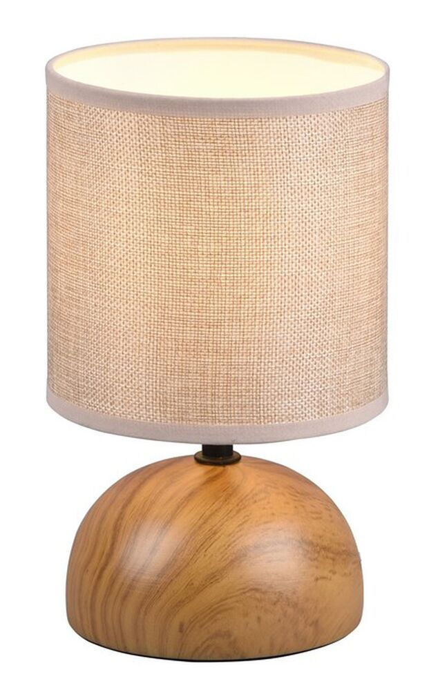 SELSEY Lampa stołowa Luci brązowo-beżowa