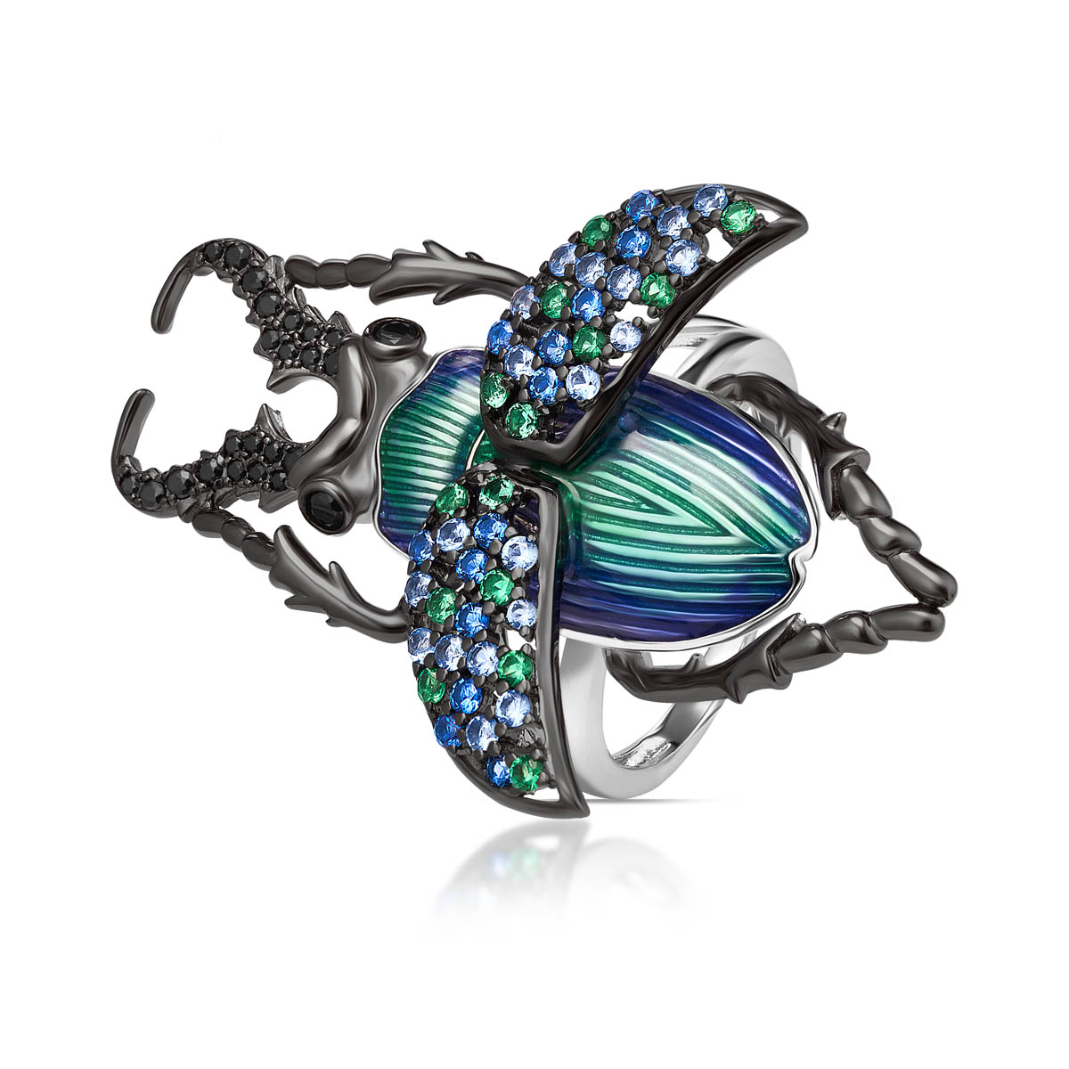 W.KRUK - Pierścionek srebrny Imaginarium