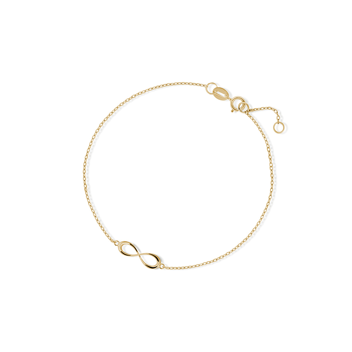 W.KRUK - Bransoletka złota nieskończoność