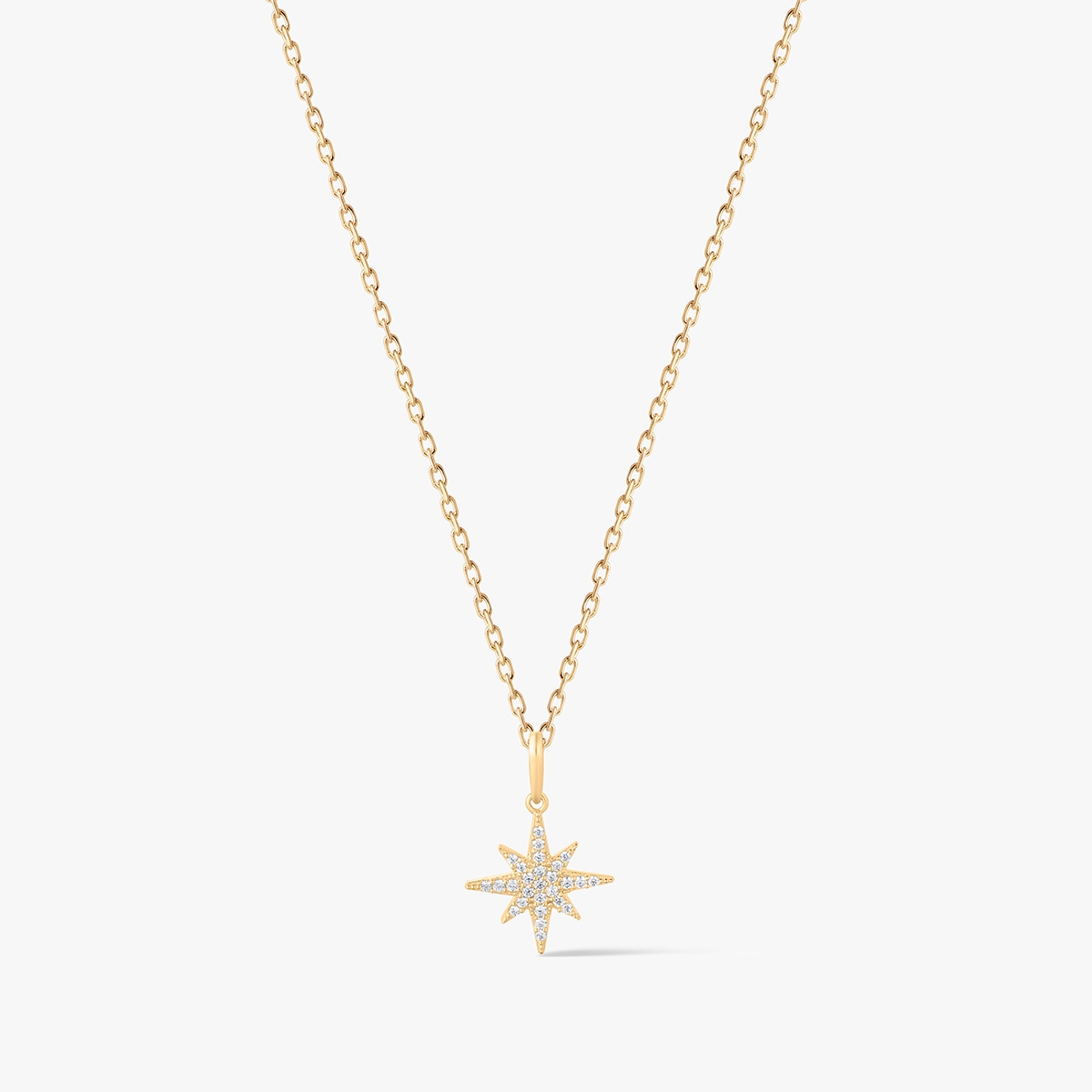 W.KRUK Wisiorek złoty gwiazdka