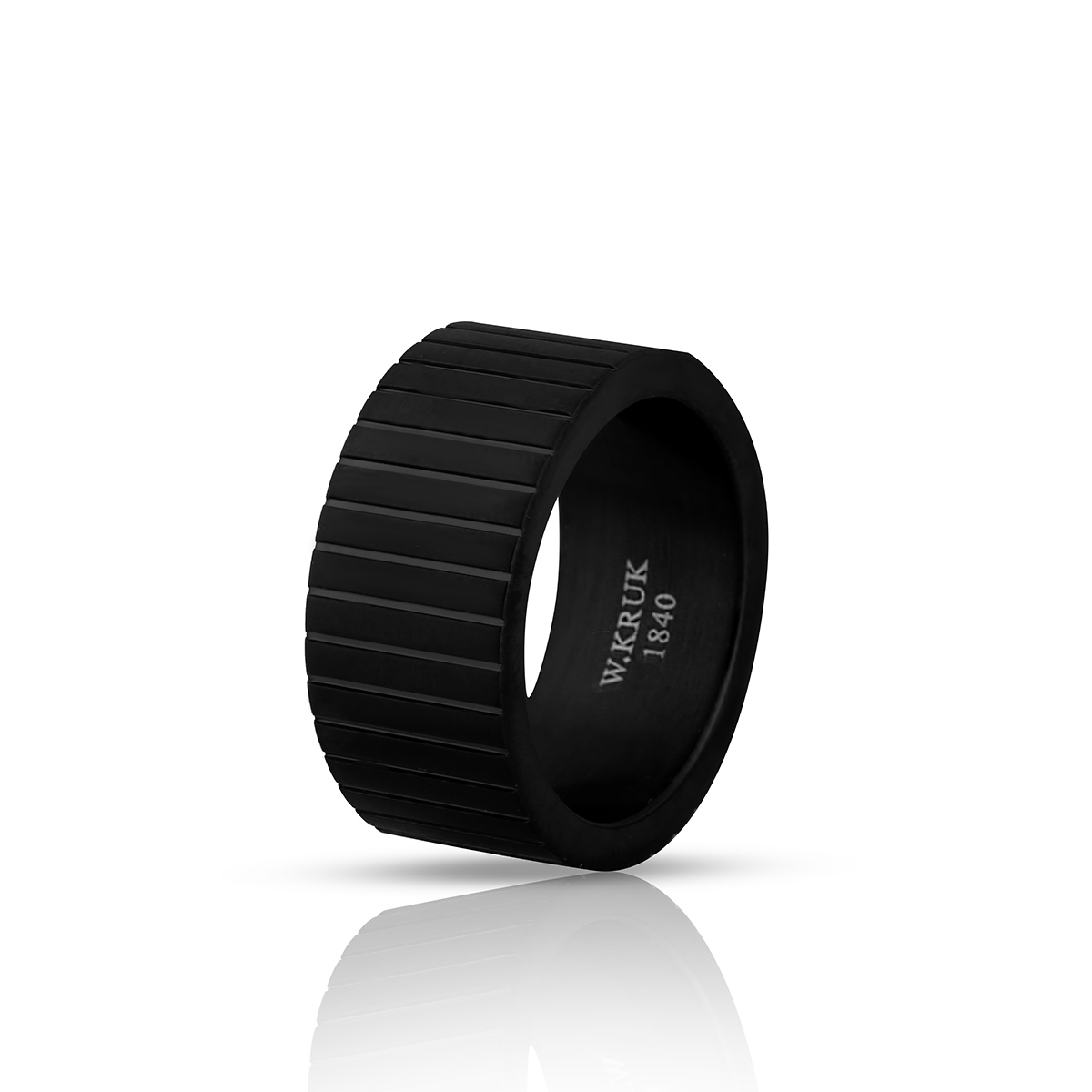 W.KRUK Pierścionek ze stali