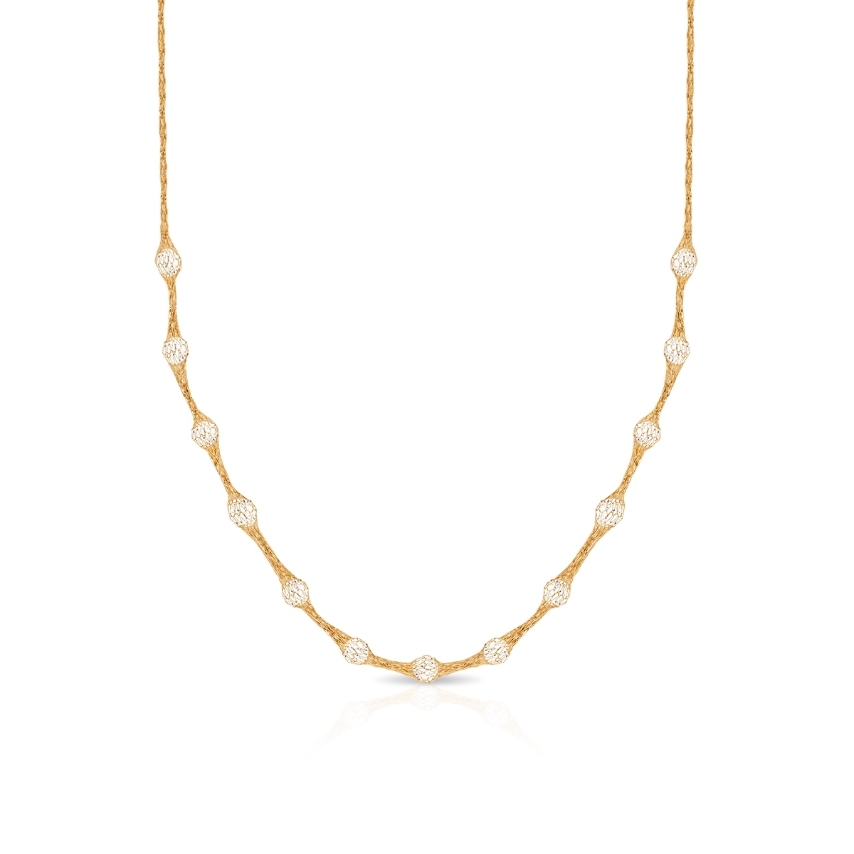 W.KRUK Naszyjnik złoty W.KRUK