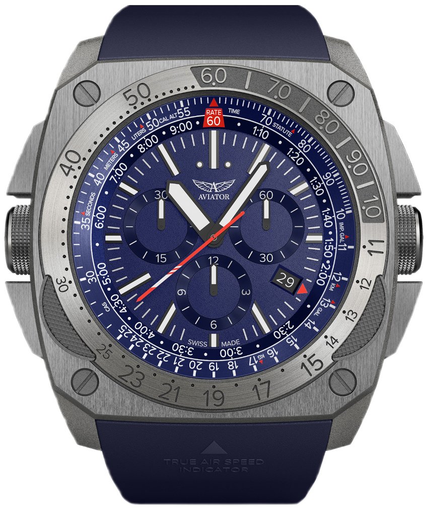 Zegarek Męski AVIATOR Smt MIG-29 M.2.30.0.220.6