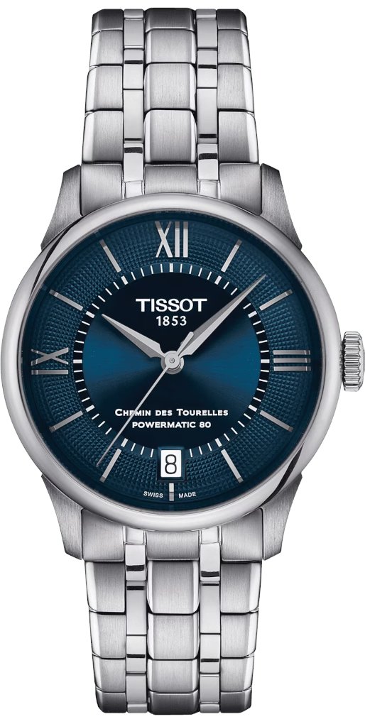 Zegarek Damski TISSOT Chemin des Tourelles Powermatic 80 34 mm T-Classic T139.207.11.048.00