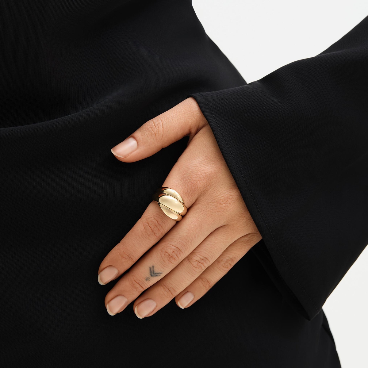 W.KRUK Pierścionek złoty