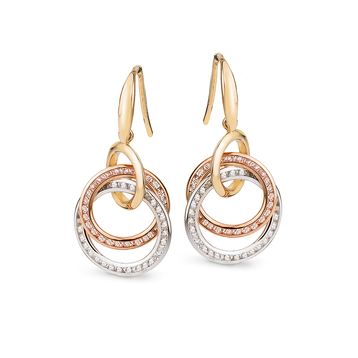 W.KRUK - Kolczyki złote