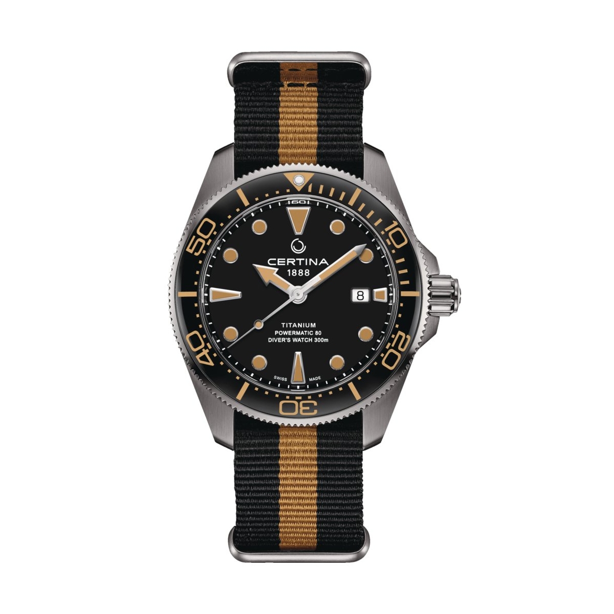 W.KRUK ZEGAREK CERTINA DS ACTION DIVER 43mm Powermatic 80