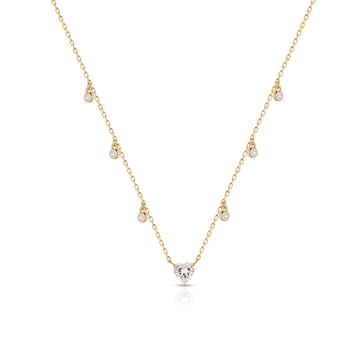 W.KRUK - Naszyjnik srebrny pozłacany