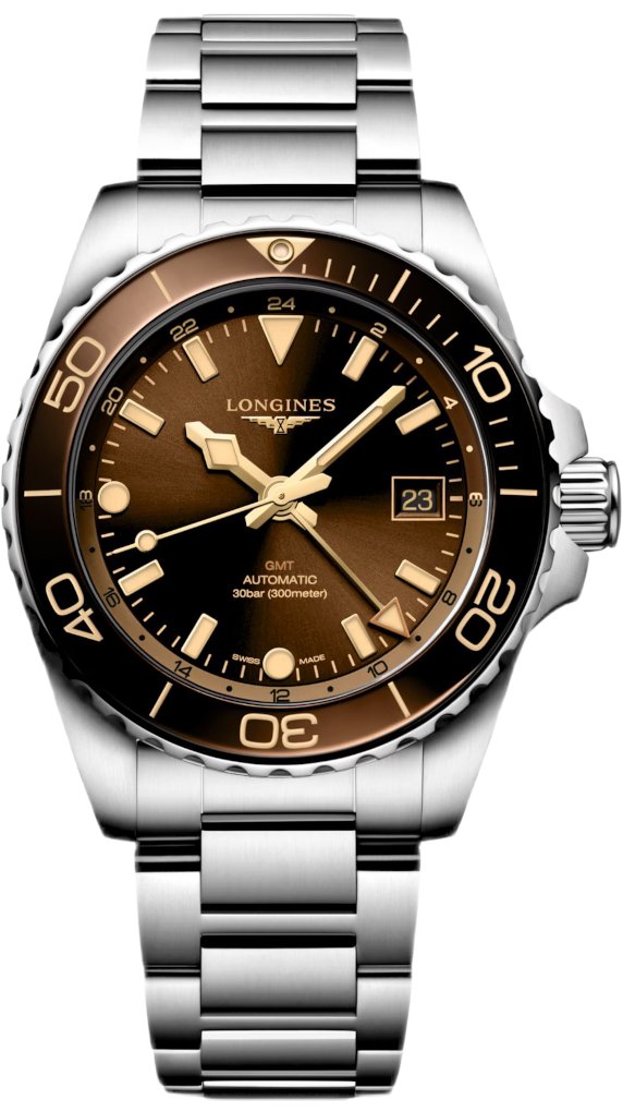 Zegarek Męski LONGINES Hydro Gmt Conquest L3.790.4.66.6