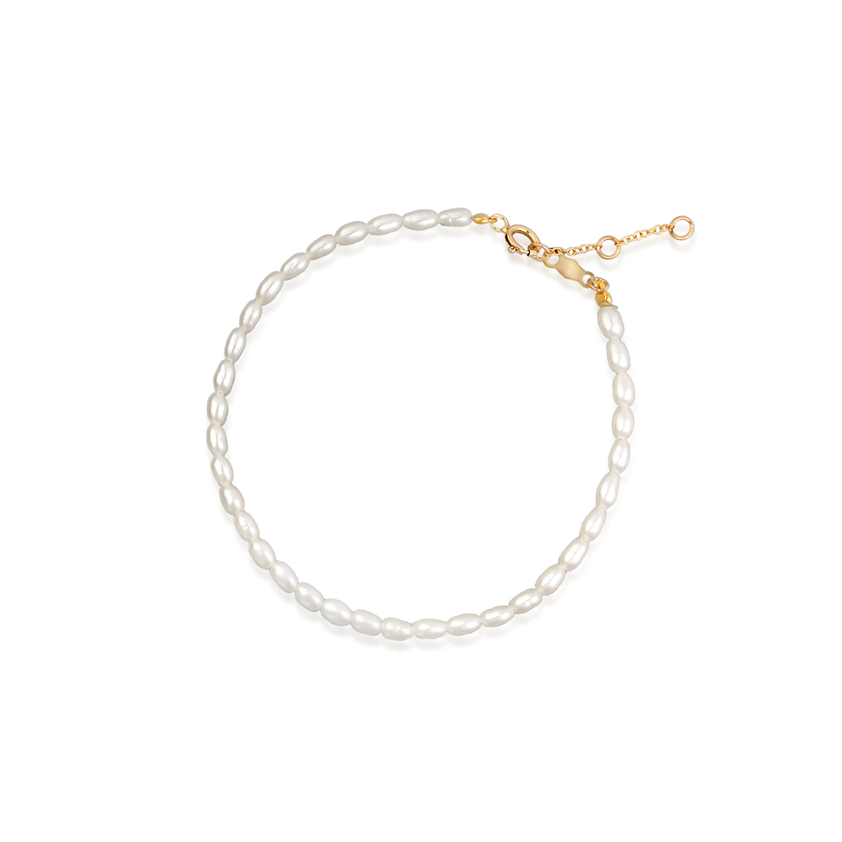 W.KRUK - Bransoletka złota z perłami