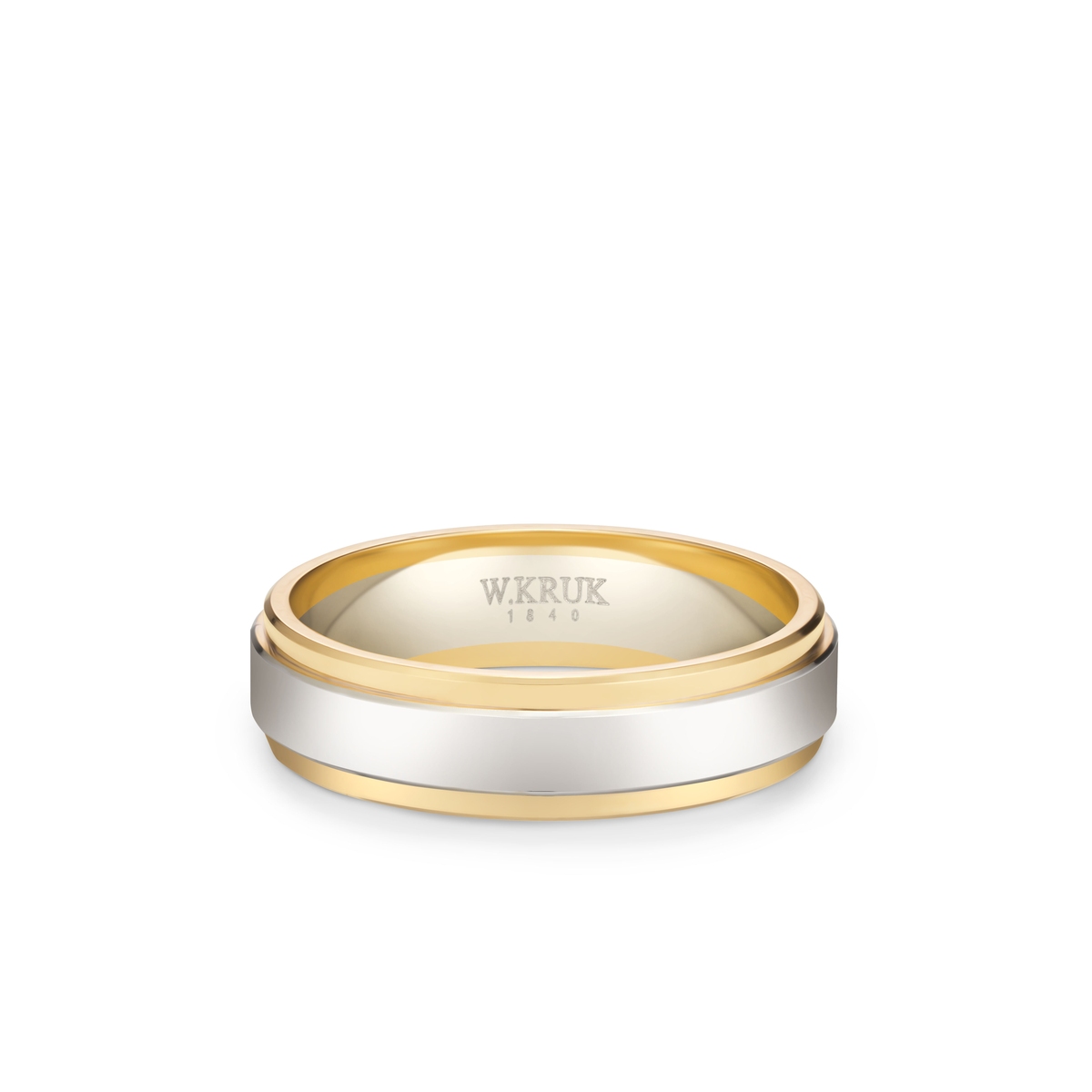 W.KRUK Obrączka złota TOTUS