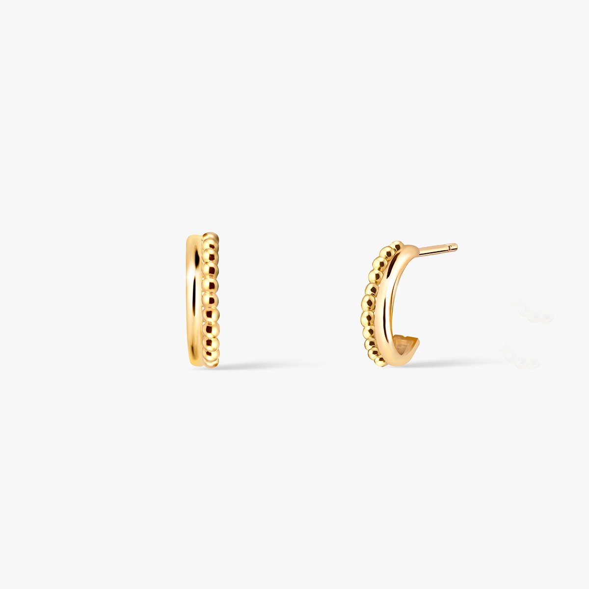 W.KRUK Kolczyki złote