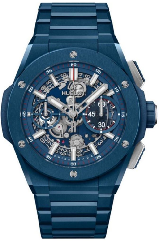 Zegarek Męski HUBLOT Integrated Blue Ceramic Big Bang 451.EX.5123.EX