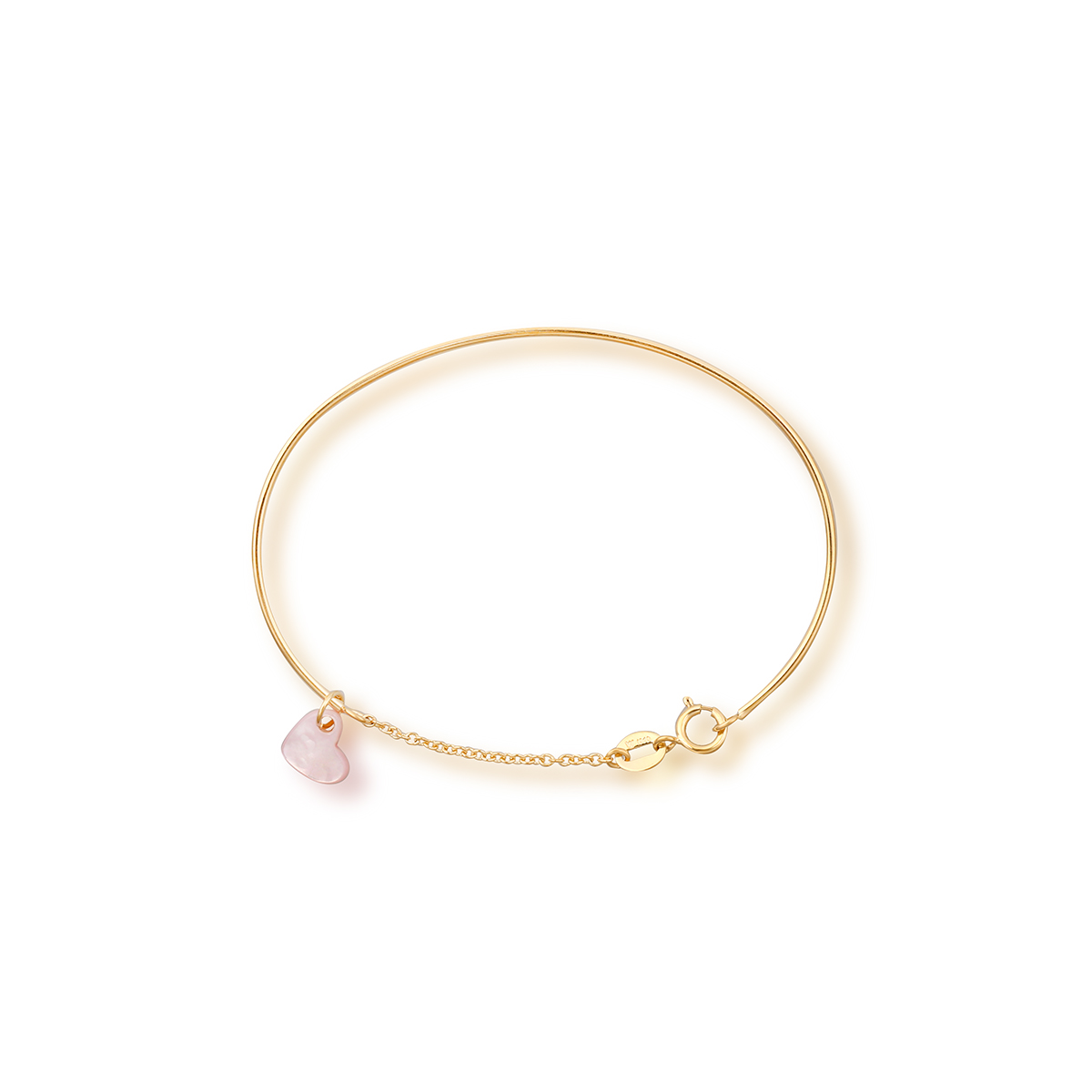 W.KRUK - Bransoletka złota z serduszkiem