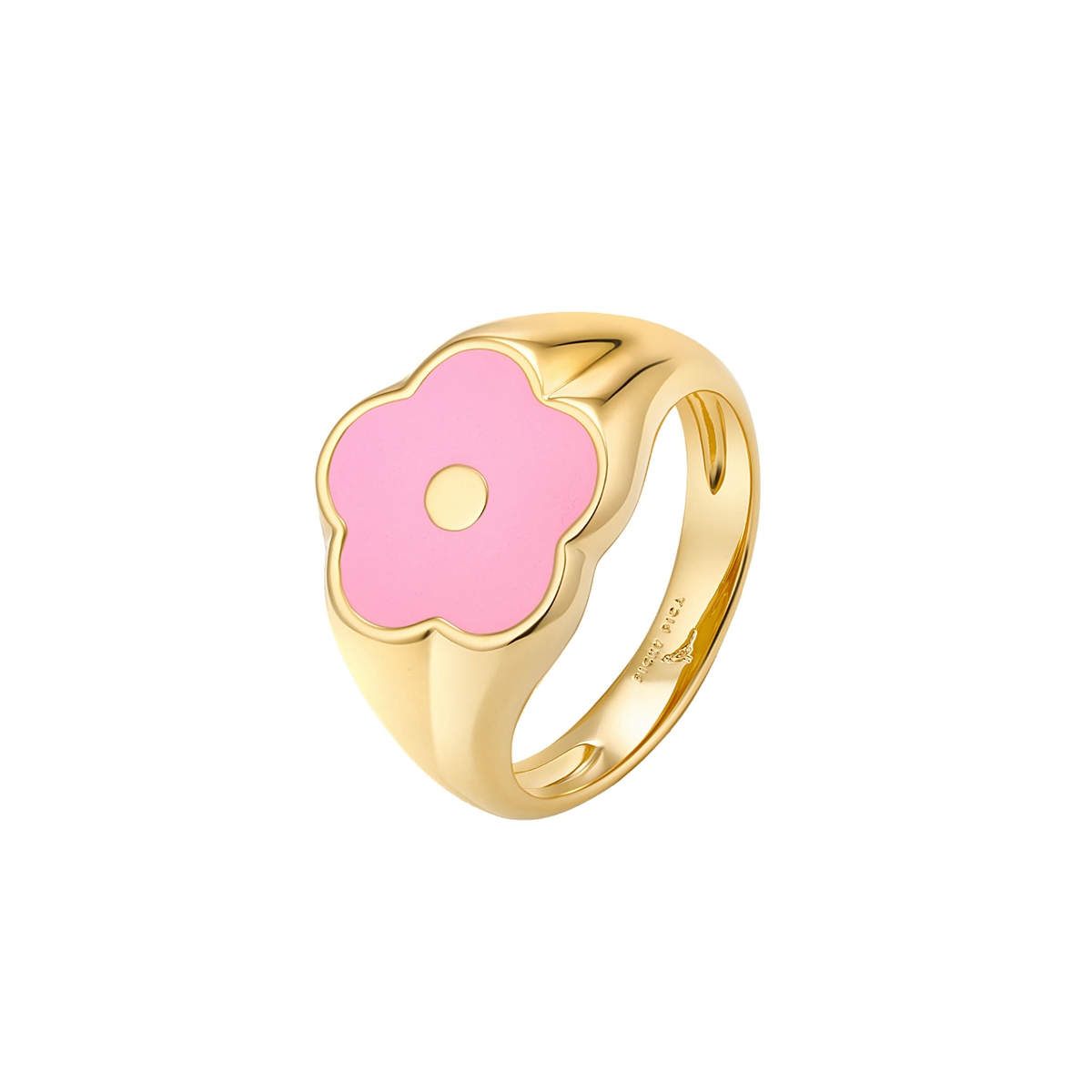 W.KRUK Pierścionek Pink Flower