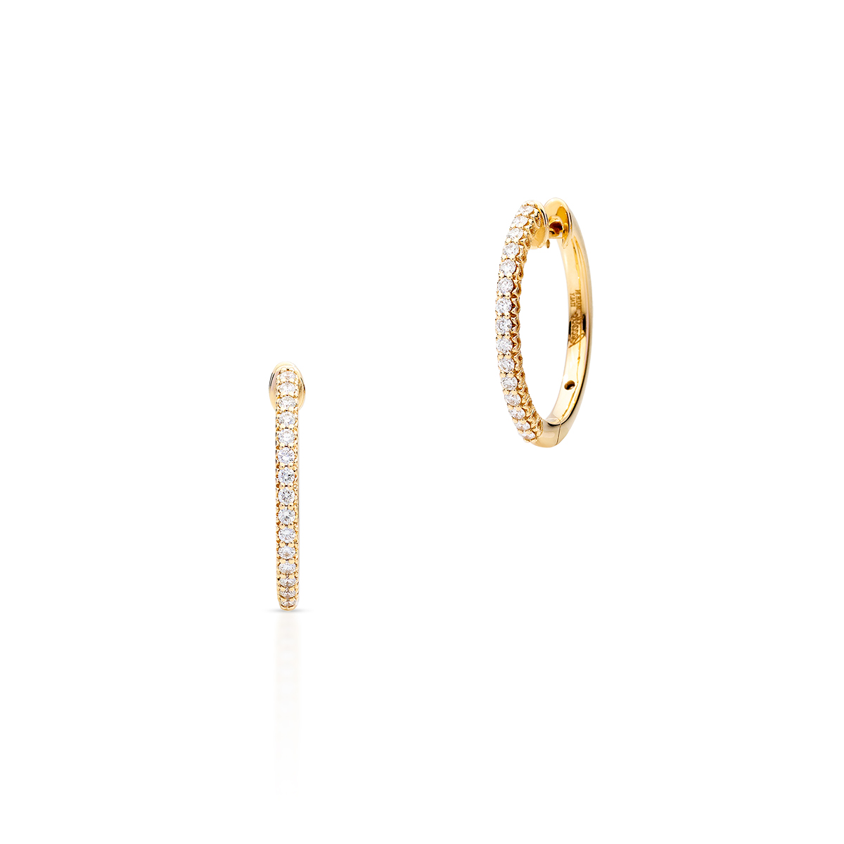 W.KRUK - Kolczyki złote RECARLO