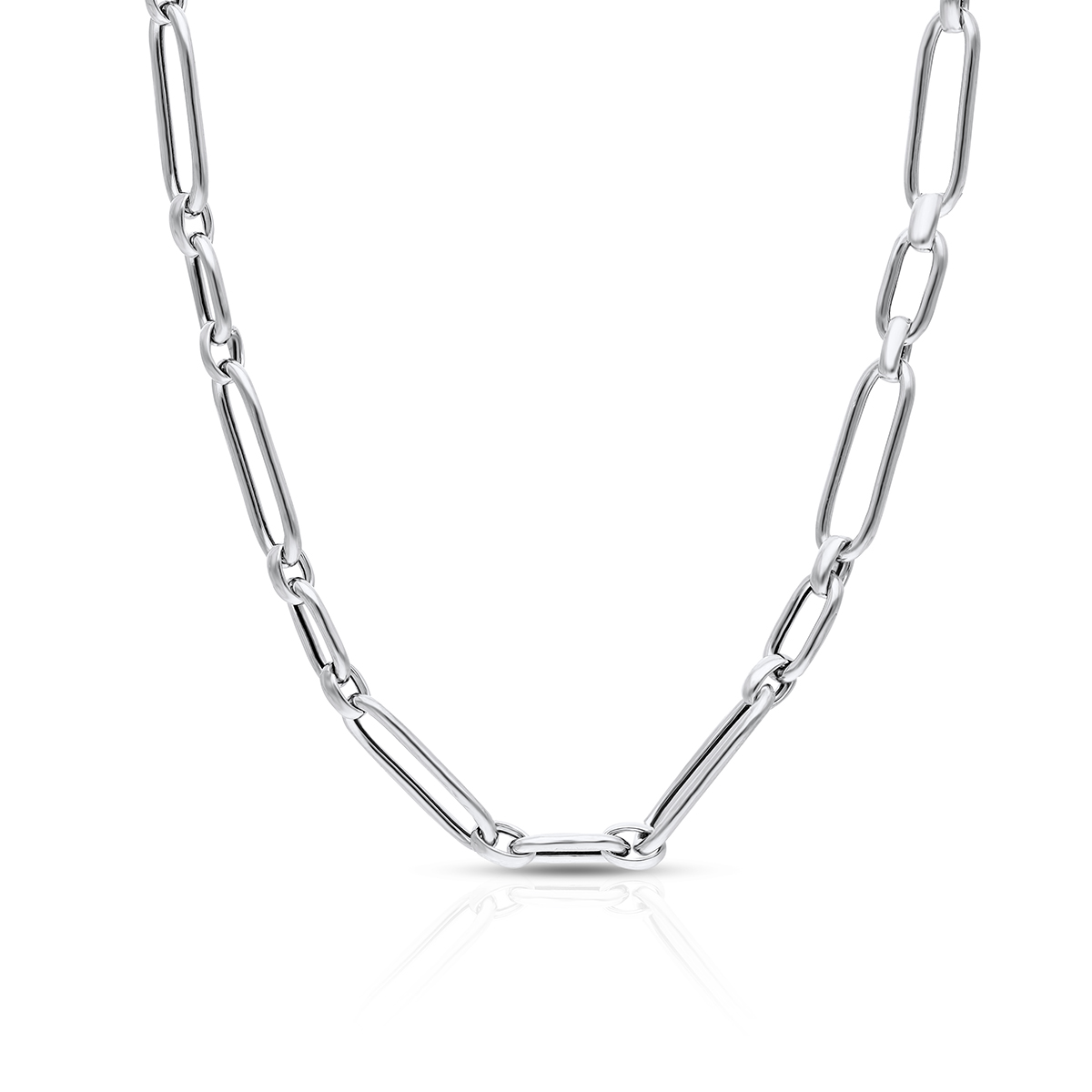 W.KRUK - Naszyjnik srebrny maxi