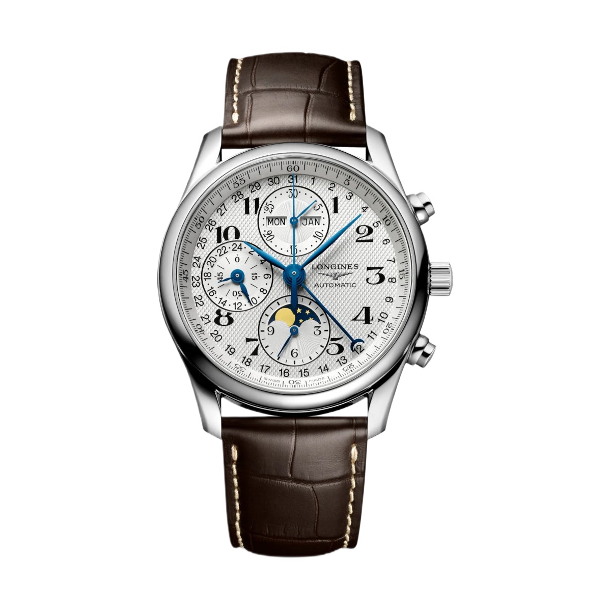 W.KRUK LONGINES MASTER COLLECTION CHRONO MOONPHASE