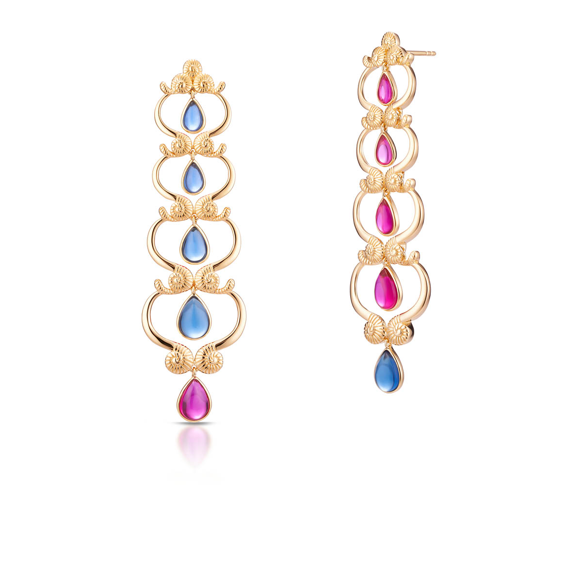 W.KRUK - Kolczyki srebrne Imaginarium