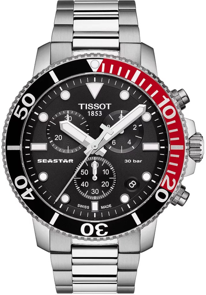 Zegarek Męski TISSOT Seastar 1000 Chronograph T-SPORT T120.417.11.051.01