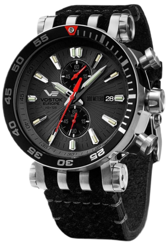 Zegarek Męski VOSTOK EUROPE Chrono Energia Rocket VK61-575A588