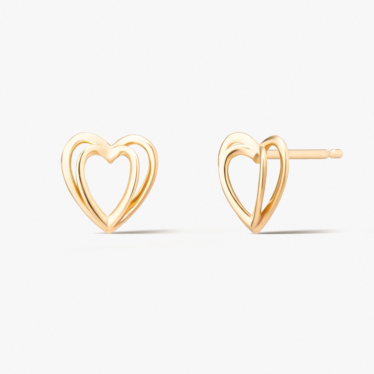 W.KRUK Kolczyki złote Czułość