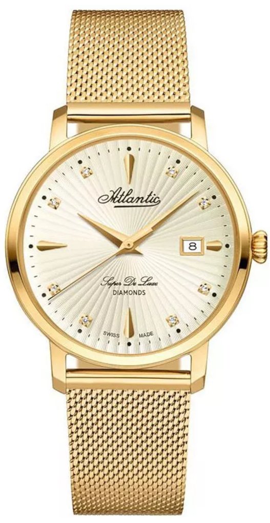 Zegarek Damski ATLANTIC Diamonds Edition Super De Luxe 29355.45.37
