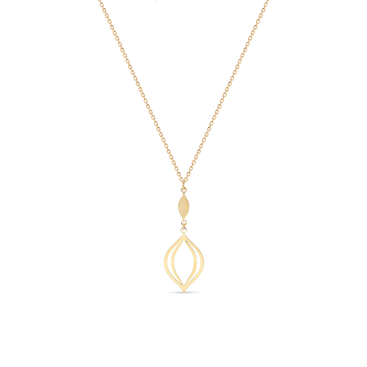 W.KRUK - Naszyjnik złoty ażurowy