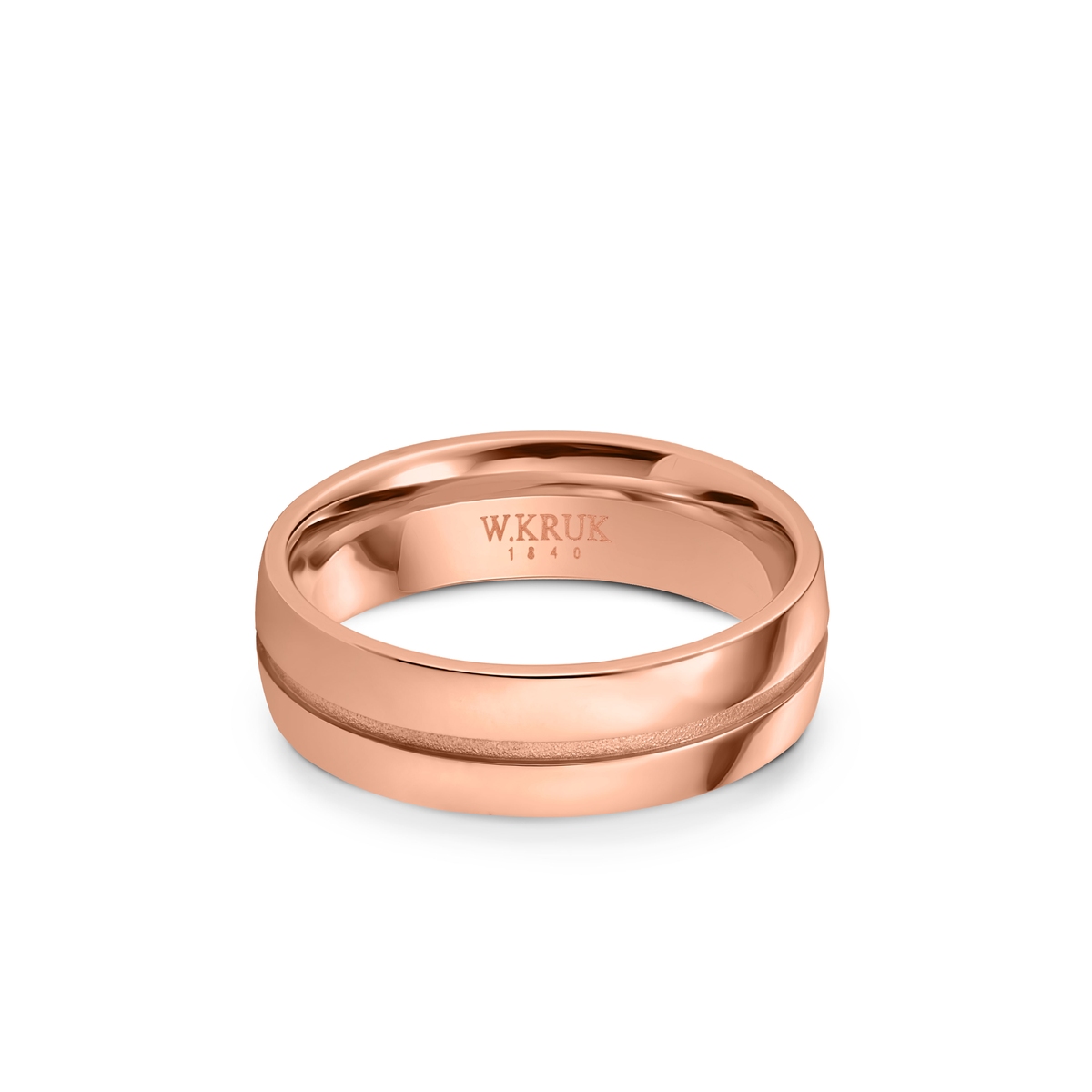 W.KRUK Obrączka złota KALISTA