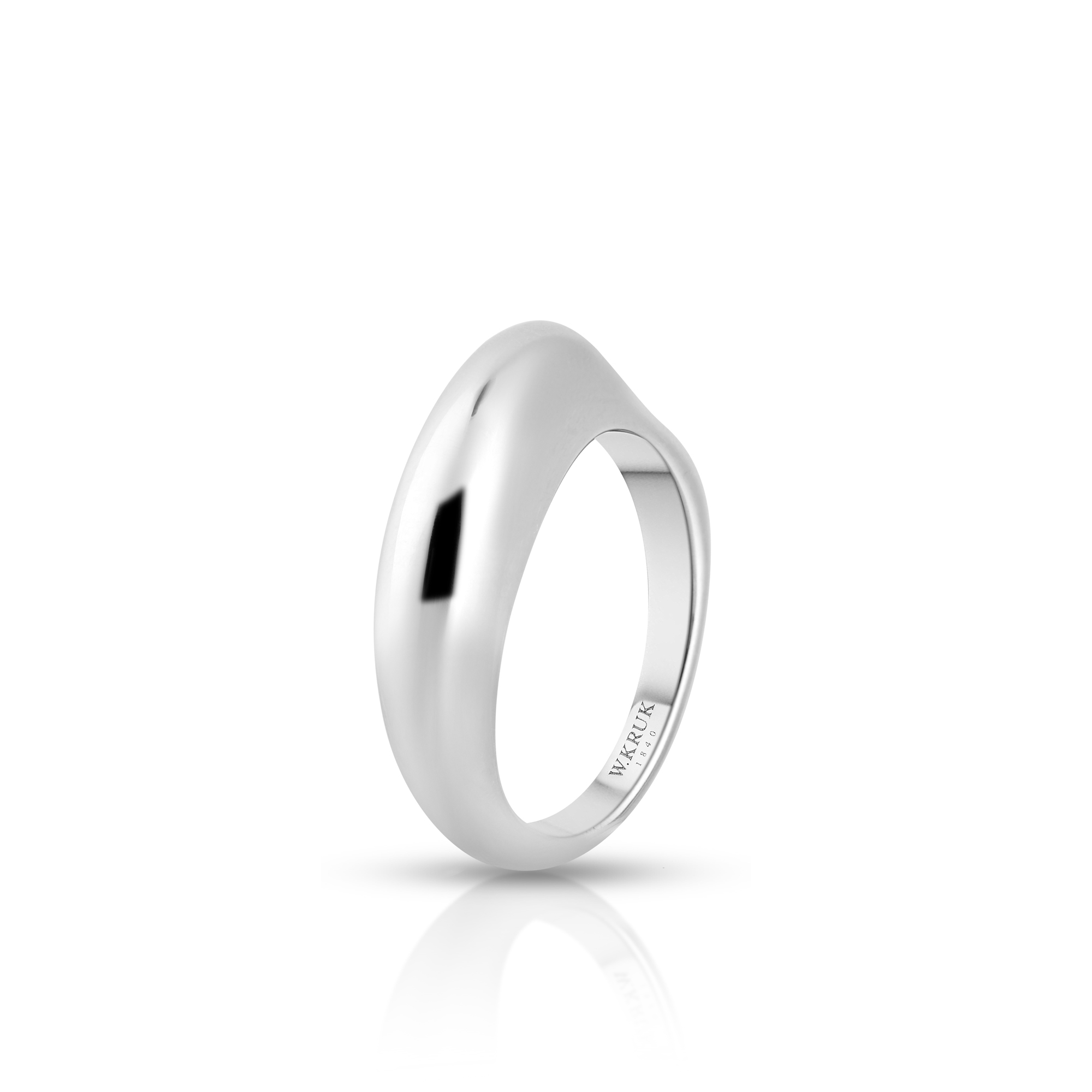 W.KRUK - Pierścionek srebrny