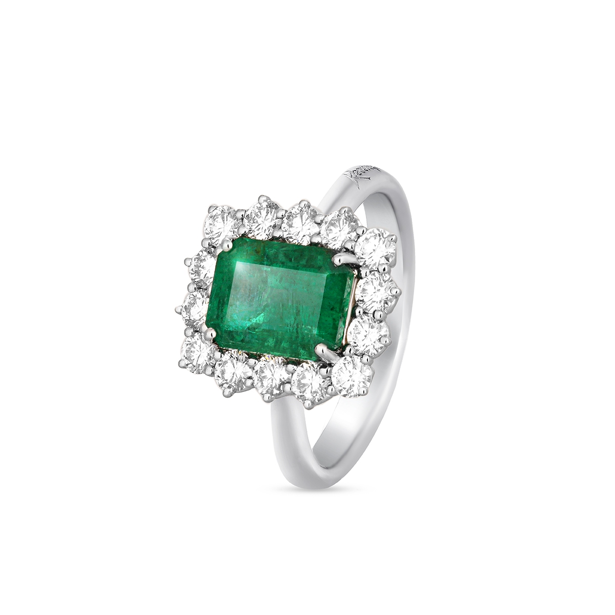 W.KRUK Pierścionek złoty Recarlo