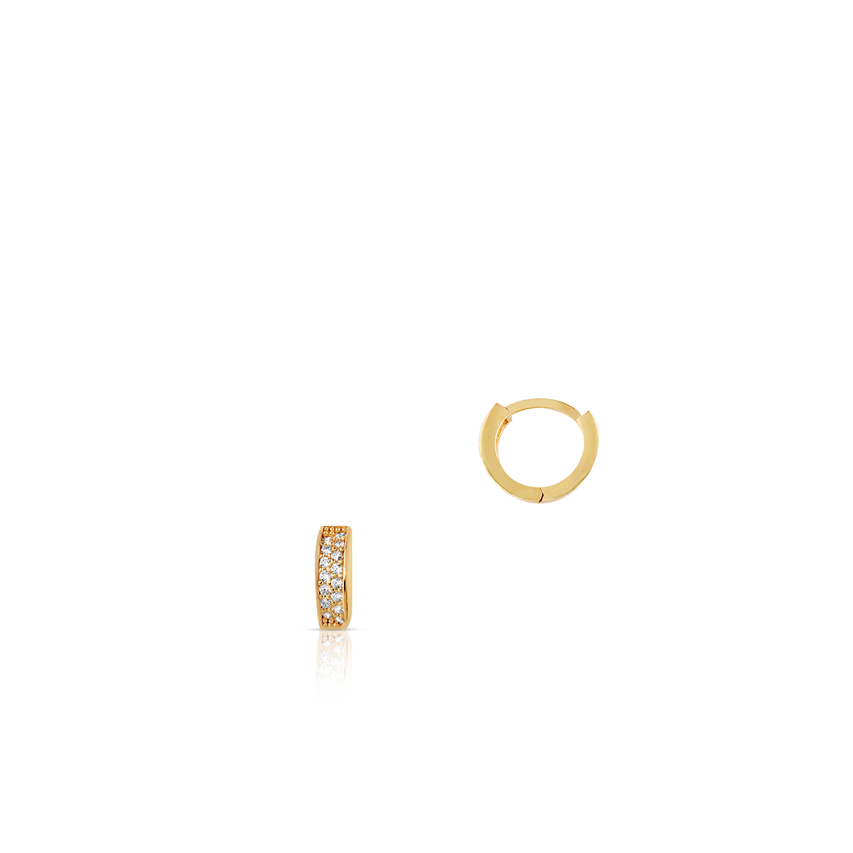 W.KRUK - Kolczyki złote