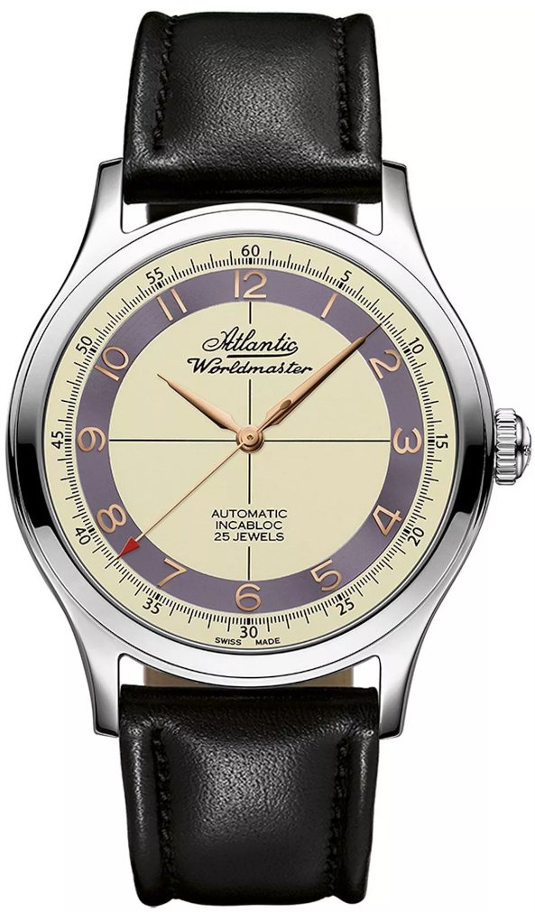Zegarek Męski ATLANTIC Original Automatic Worldmaster 53754.41.93RB