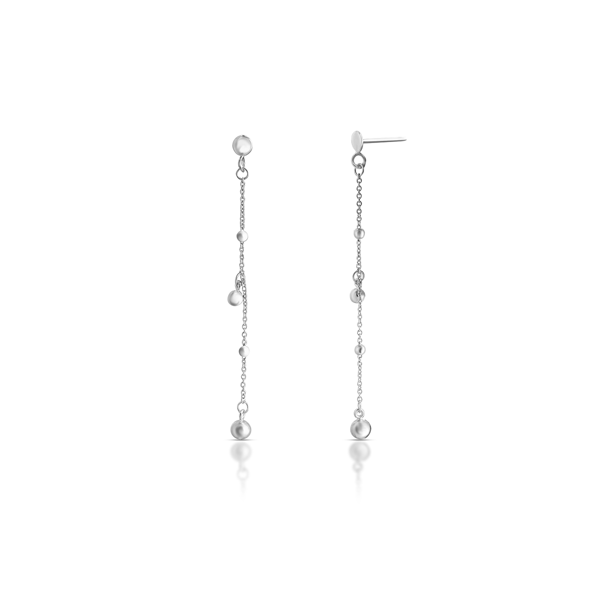 W.KRUK - Kolczyki srebrne z kulkami