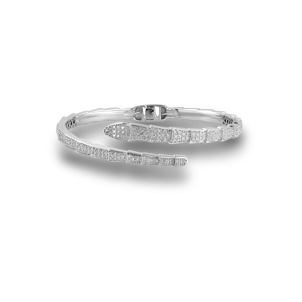 W.KRUK - Bransoletka srebrna z cyrkoniami