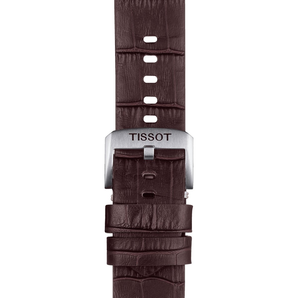 W.KRUK Tissot brązowy pasek skórzany 22 mm