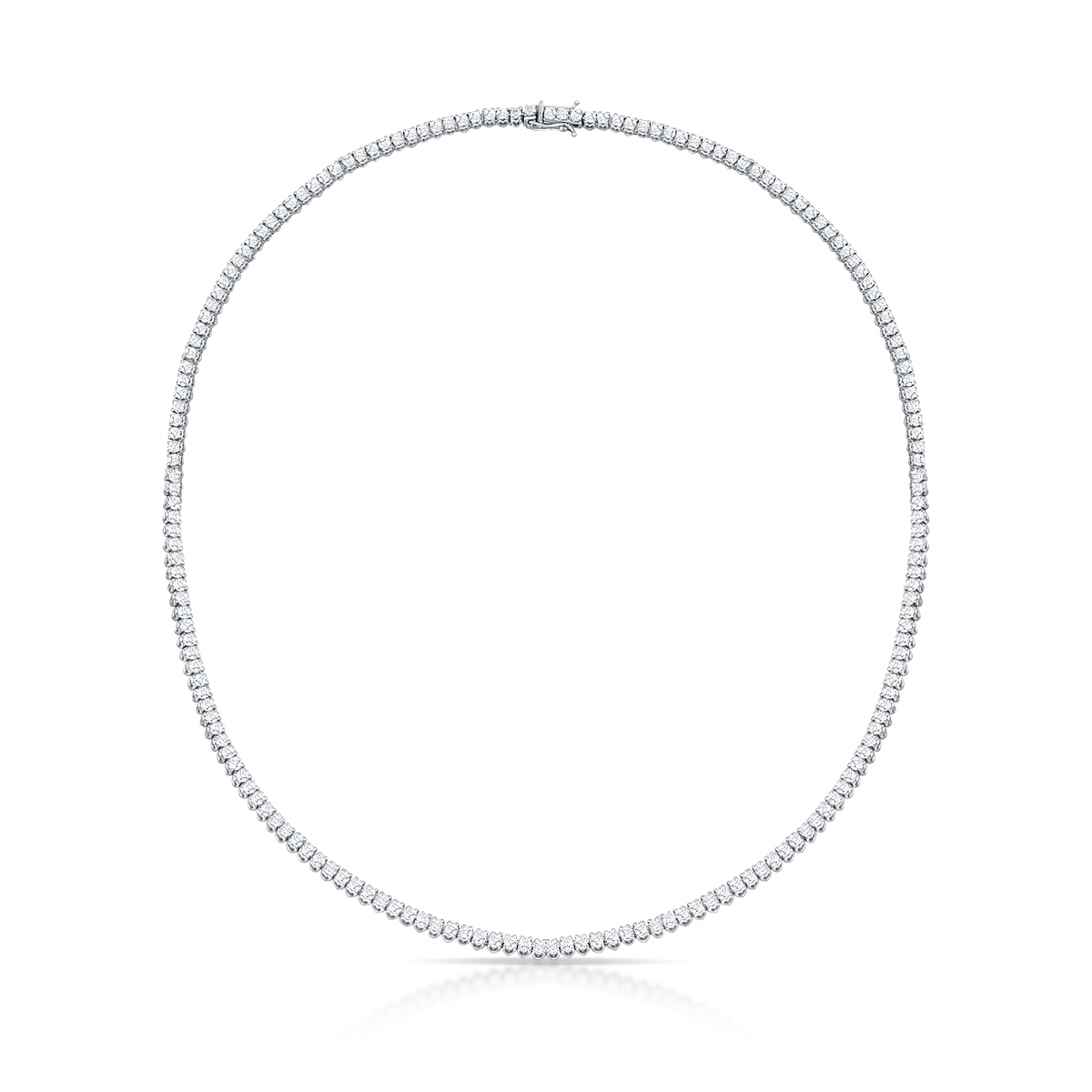 W.KRUK Naszyjnik białe złoto Recarlo