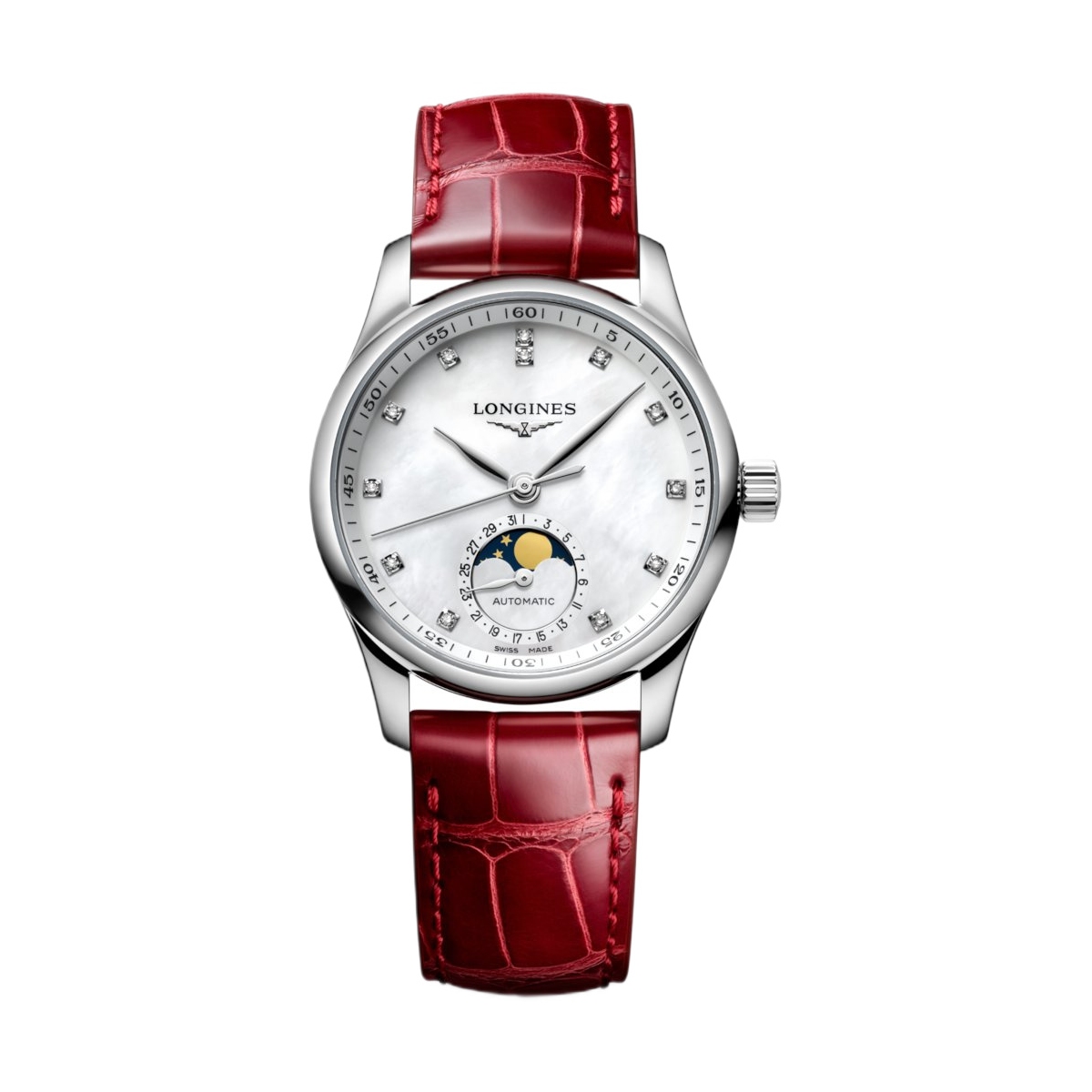 W.KRUK LONGINES MASTER COLLECTION MOONPHASE
