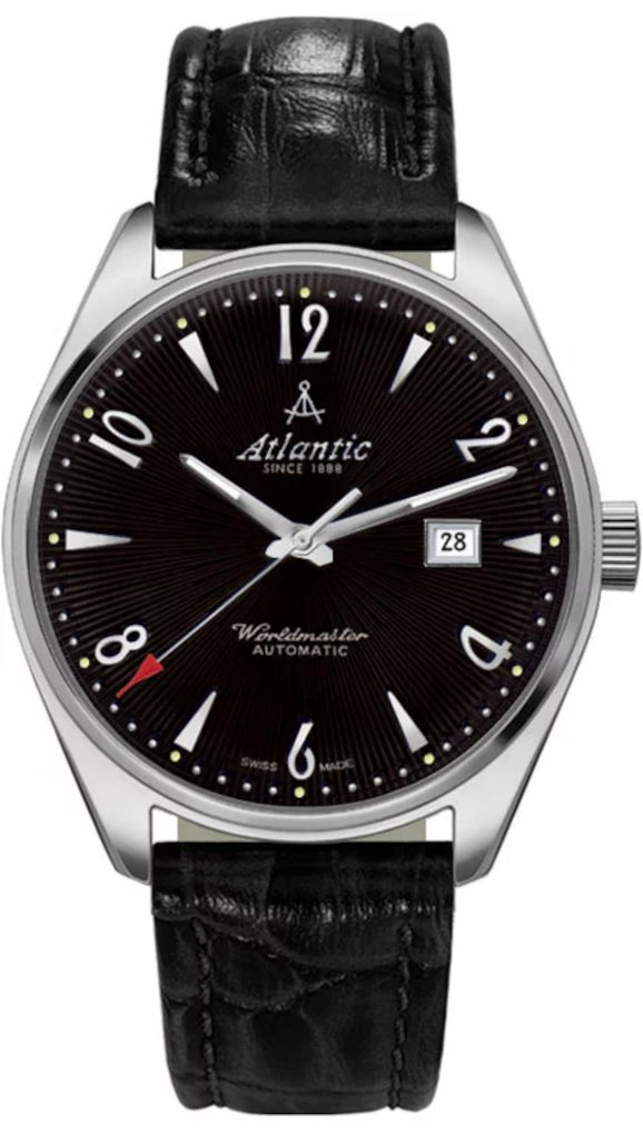 Zegarek Męski ATLANTIC Art Deco Automatic Worldmaster 51752.41.65S