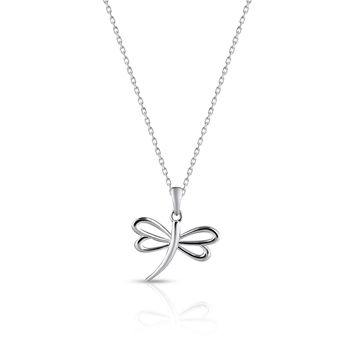 W.KRUK Wisiorek srebrny ważka