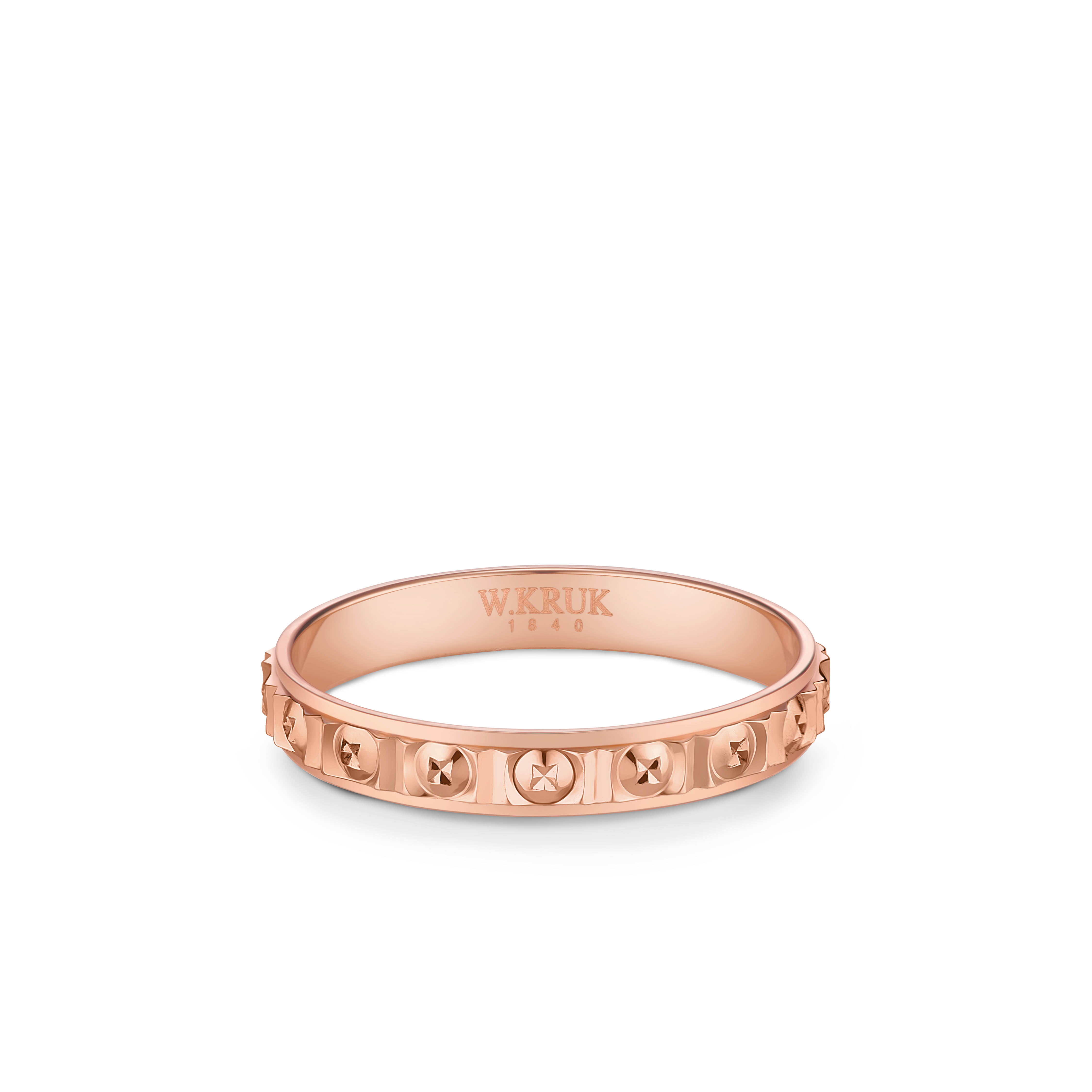 W.KRUK - Obrączka ślubna złota Fantasia
