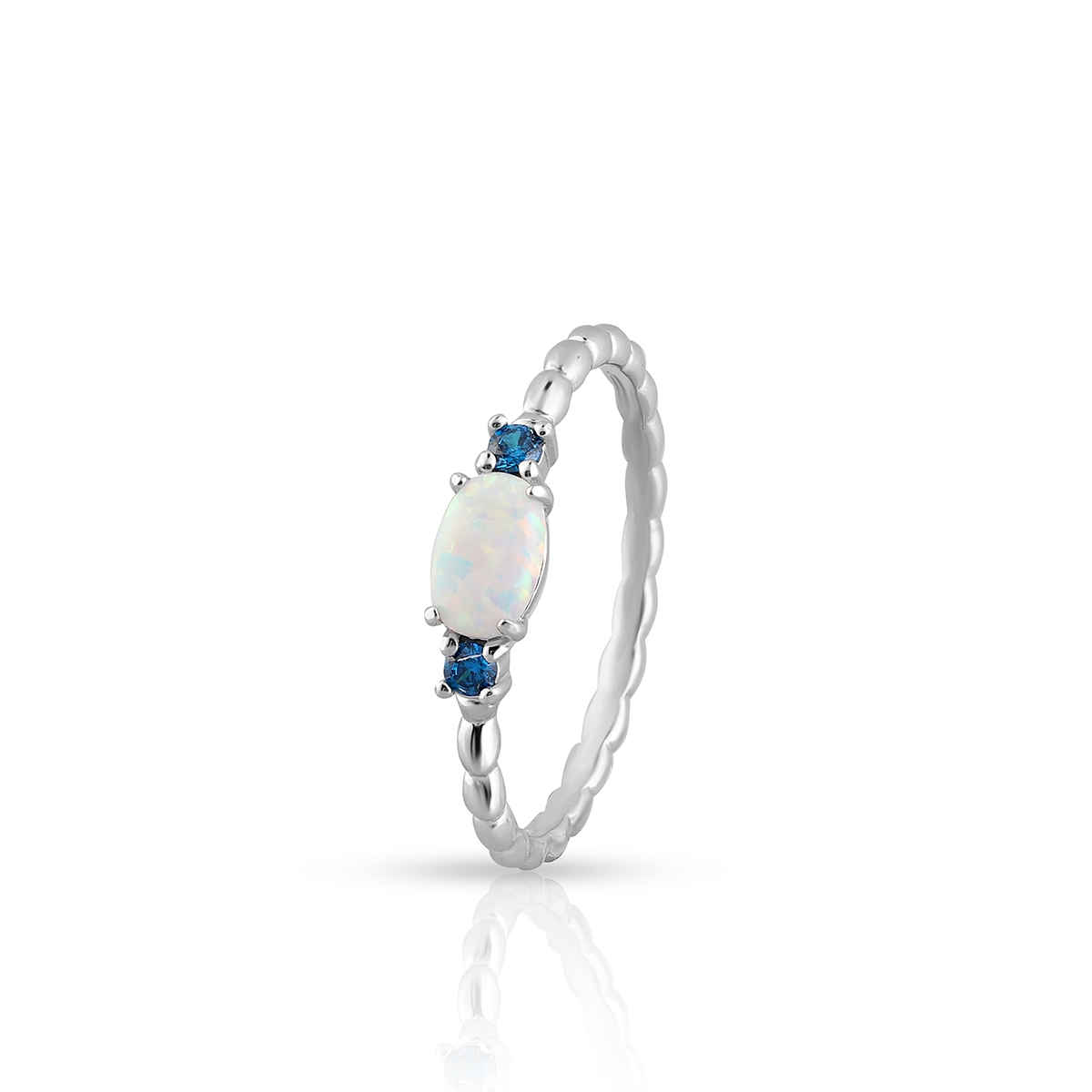 W.KRUK Pierścionek srebrny