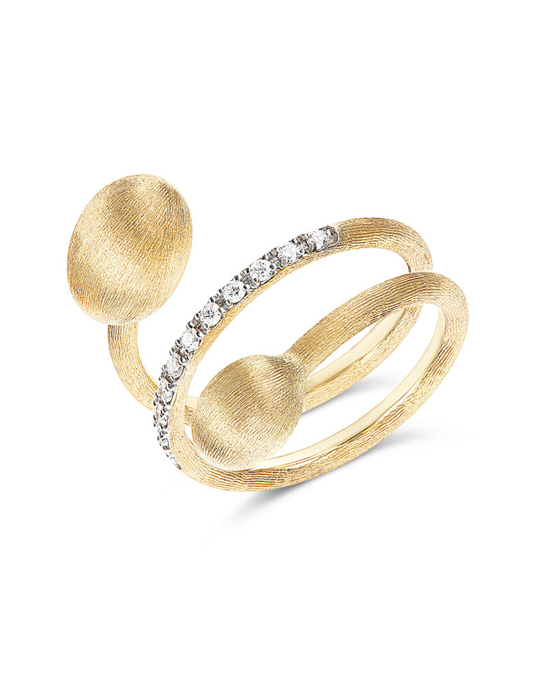 W.KRUK - Pierścionek złoty Nanis