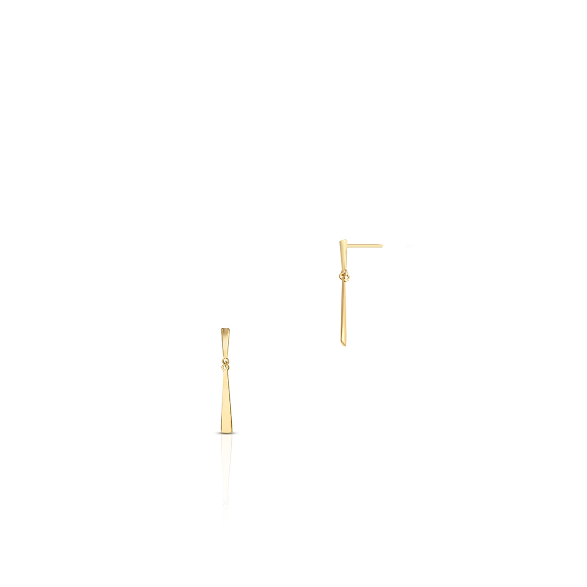 W.KRUK Kolczyki złote