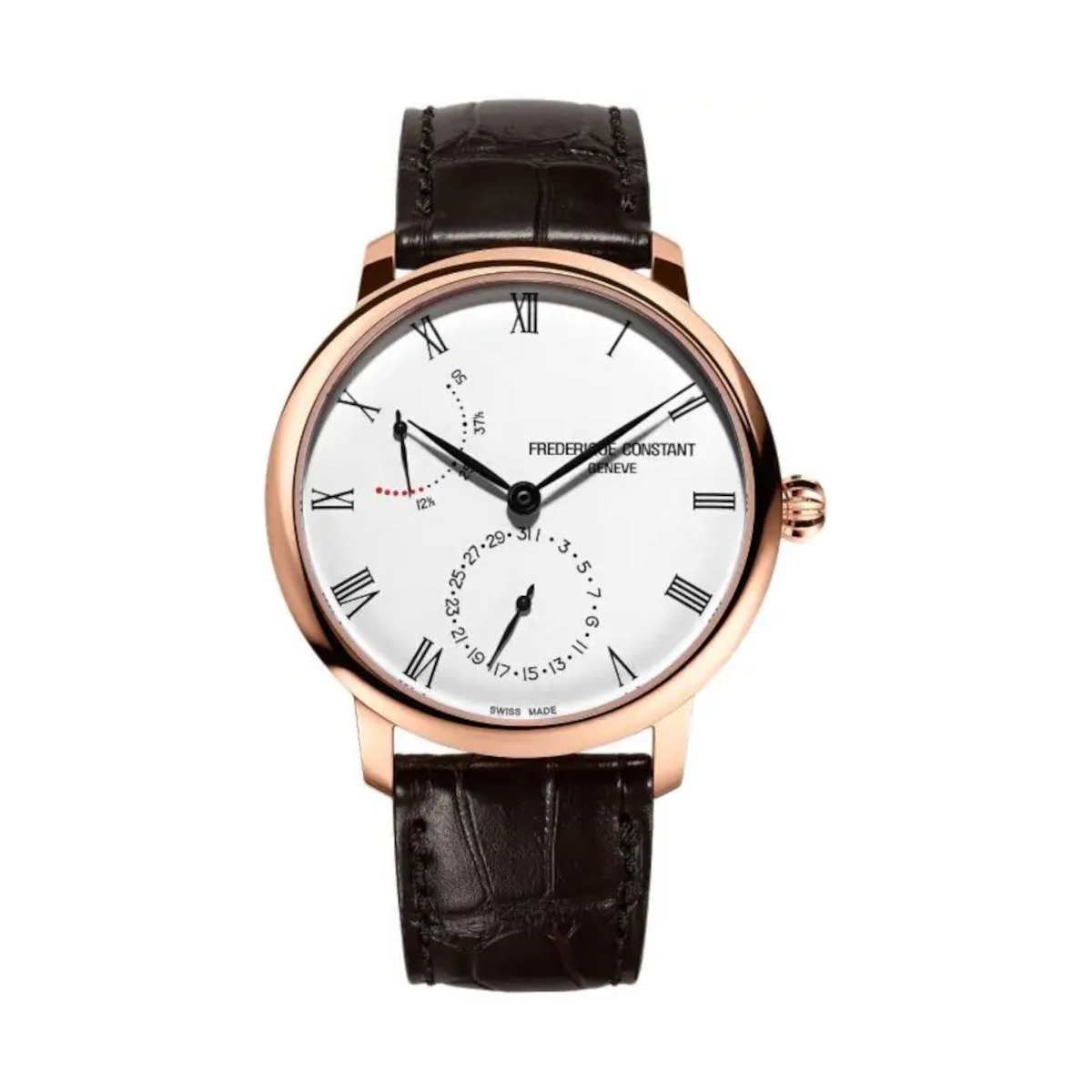 W.KRUK ZEGAREK FREDERIQUE CONSTANT MANUFACTURE SLIMLINE POWER RESERVE