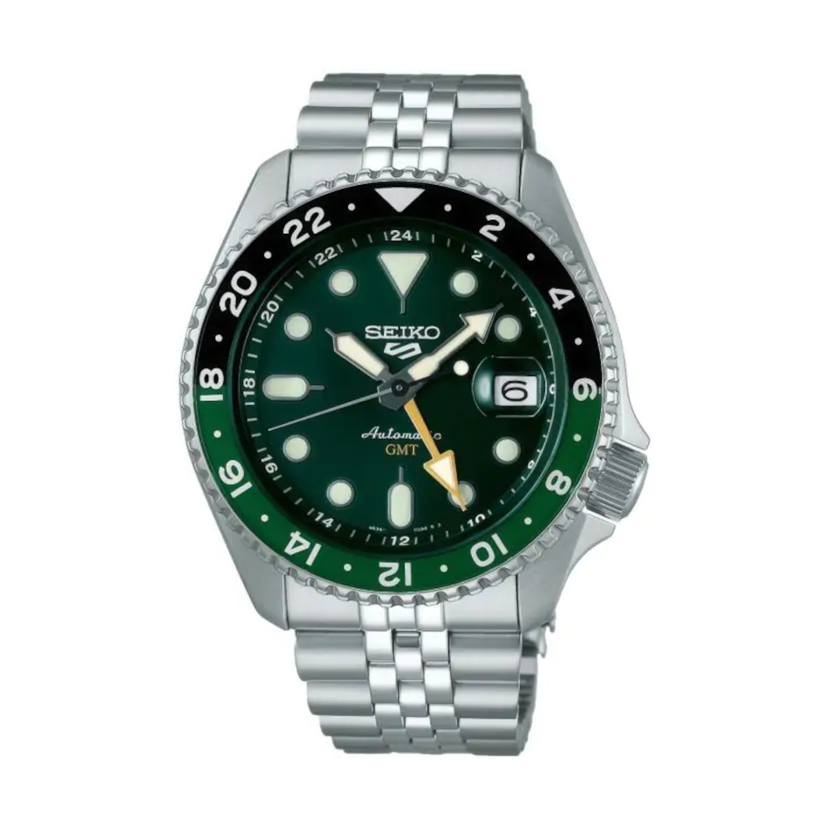 W.KRUK ZEGAREK SEIKO 5 Sports Automatic GMT