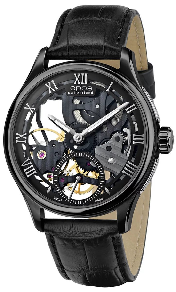 Zegarek Męski EPOS 3500 Sk Le Mechanical Timeless 3500.169.25.25.25