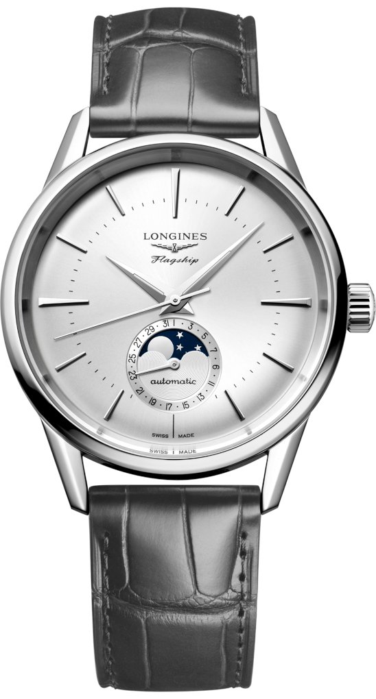 Zegarek LONGINES Flagship Moonphase Heritage L4.815.4.72.2